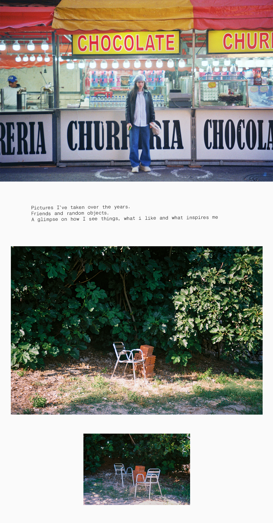 Perosonal photography