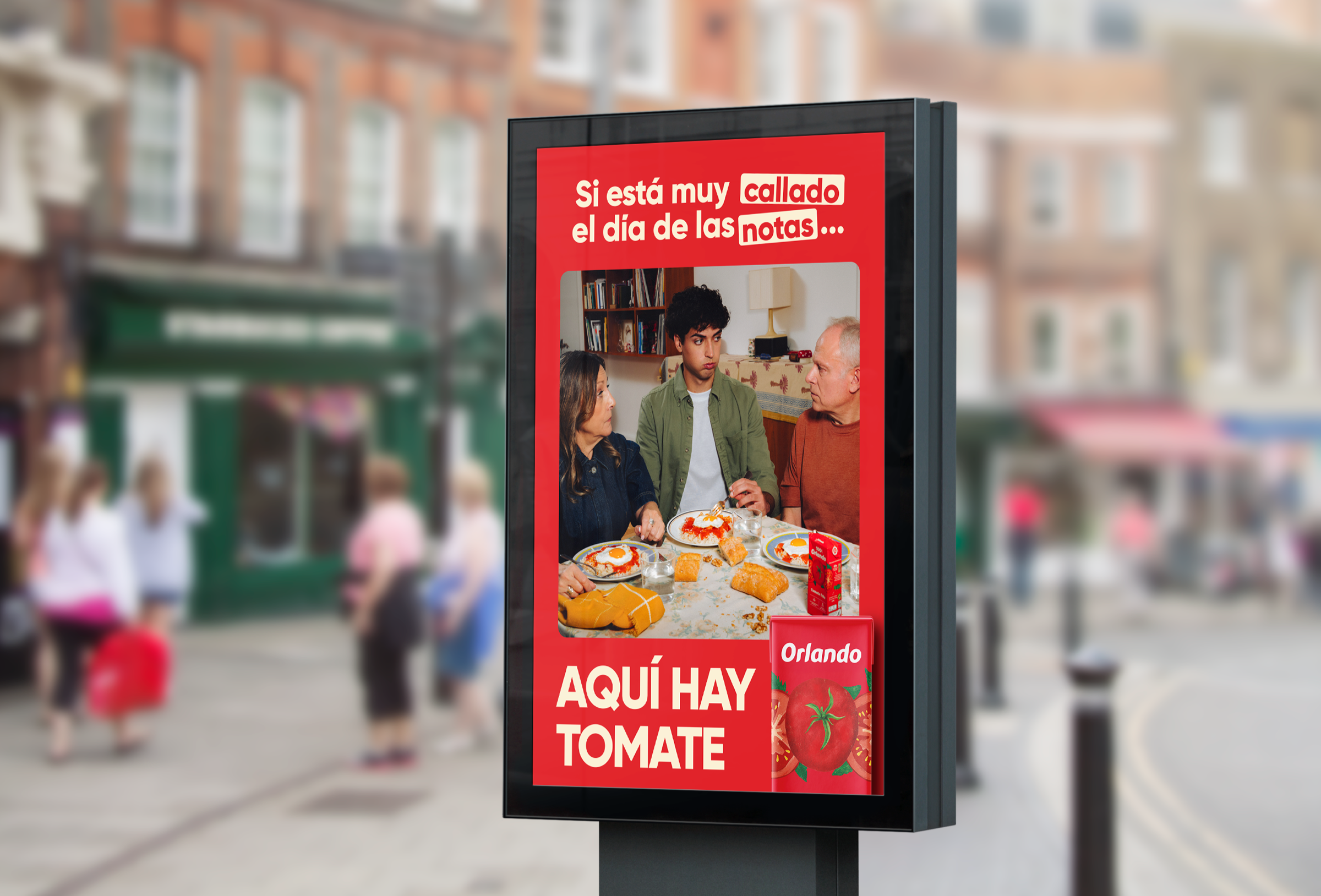 Aquí hay tomate